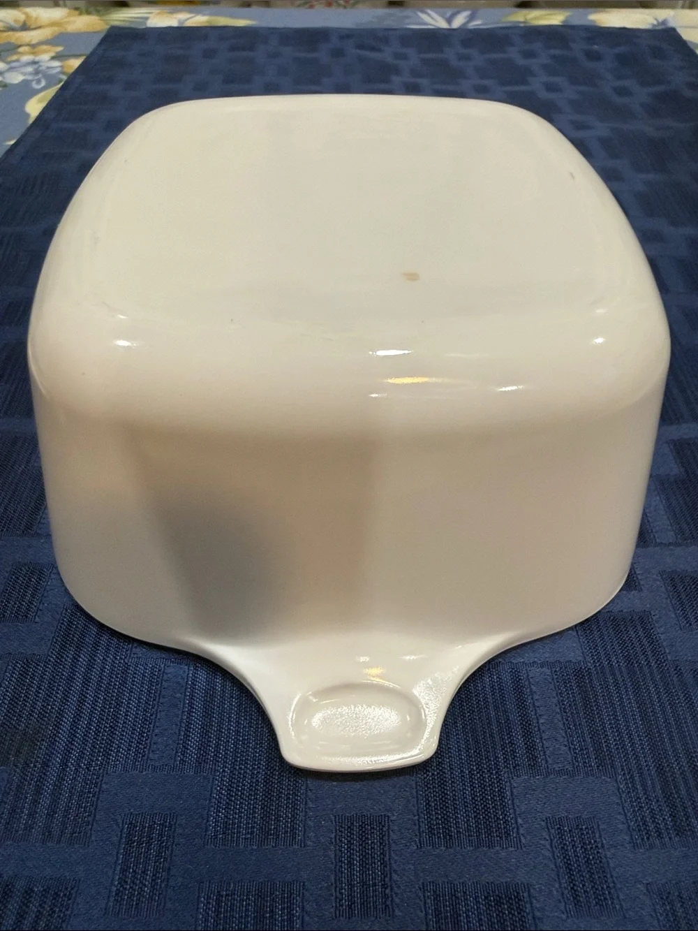 Corningware All White P-43-B Ceramic Baking Dish with Handles
